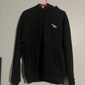 Vital Apparel Black Graphic Hoodie